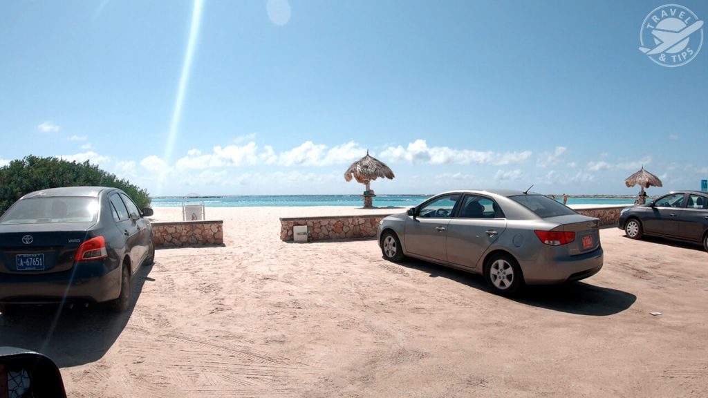 Parking en Baby Beach